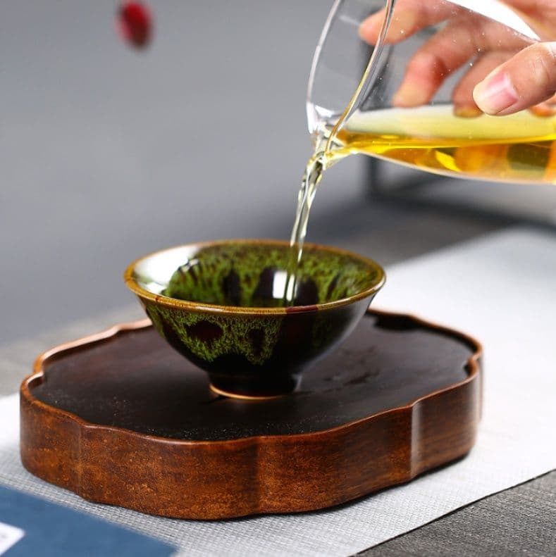 茶碗 天目釉窯変仕上げ湯呑み茶碗