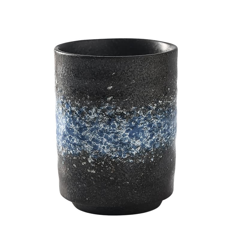 茶碗 星空釉彩帯湯呑み茶碗
