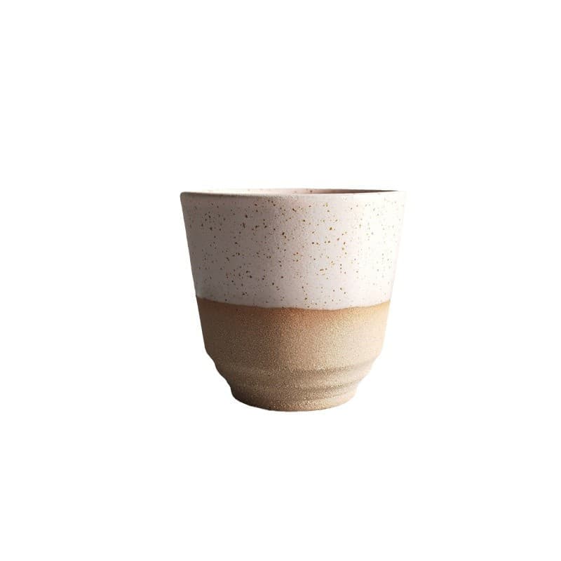 茶碗 二色釉薬 手作り風 湯呑み茶碗