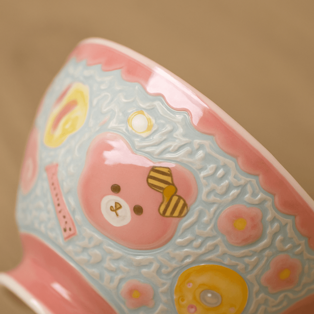 茶碗 可愛い柄の子ども用茶碗