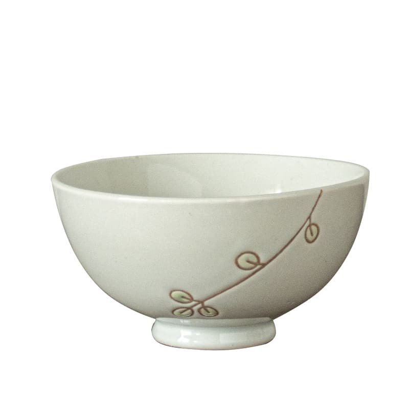 茶碗 模様が美しい手描き風ご飯茶碗