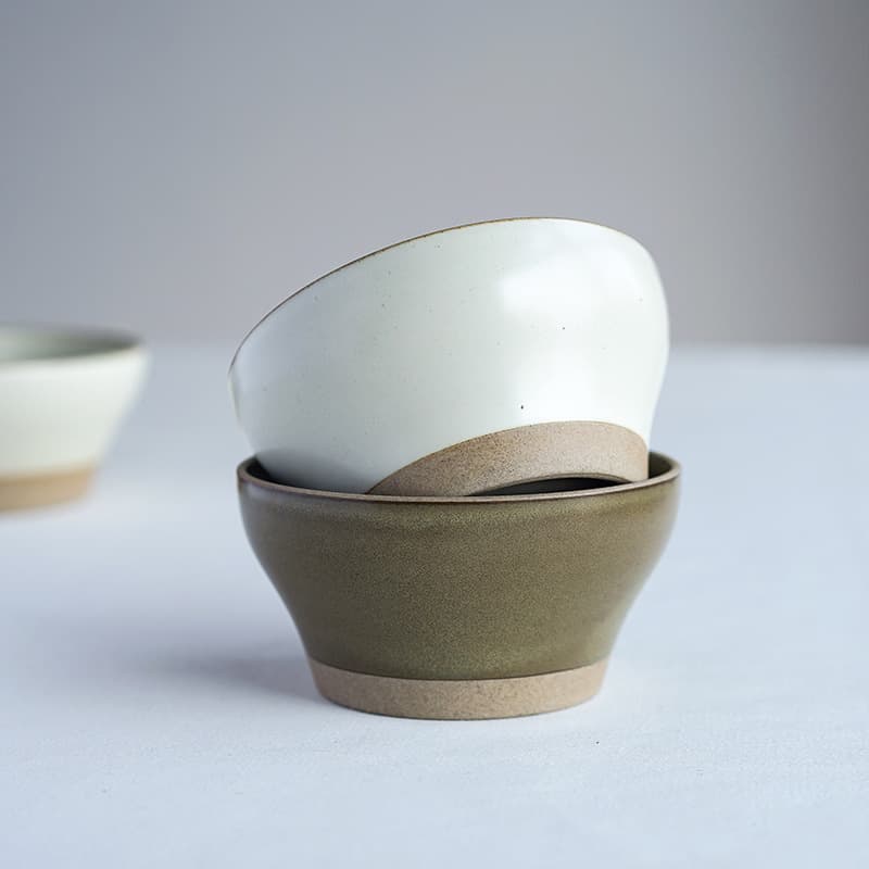 茶碗 自然釉が織りなす和洋兼用茶碗