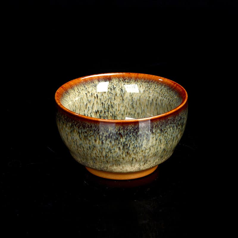 茶碗 窯変釉彩湯呑み茶碗
